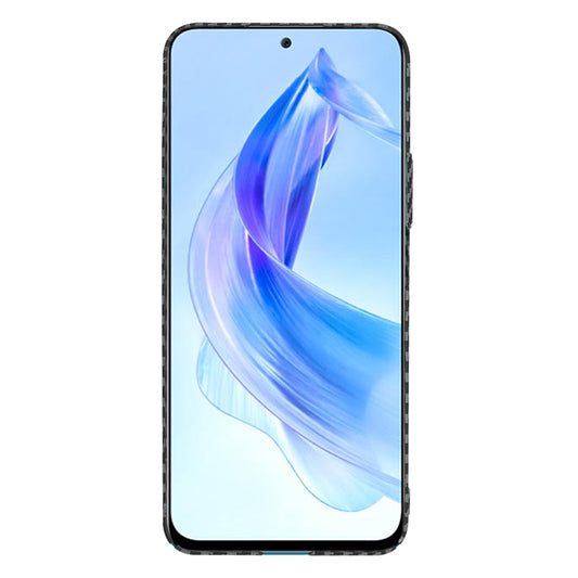 Hülle für Honor 90 Lite, Techsuit, Carbonite FiberShell, Schwarz