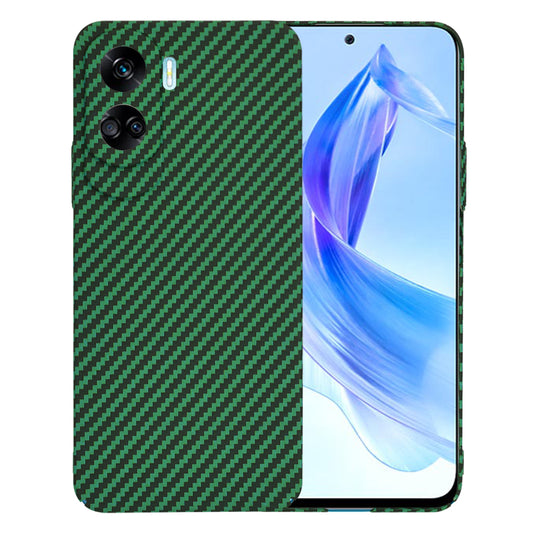 Hülle für Honor 90 Lite, Techsuit, Carbonite FiberShell, Grün