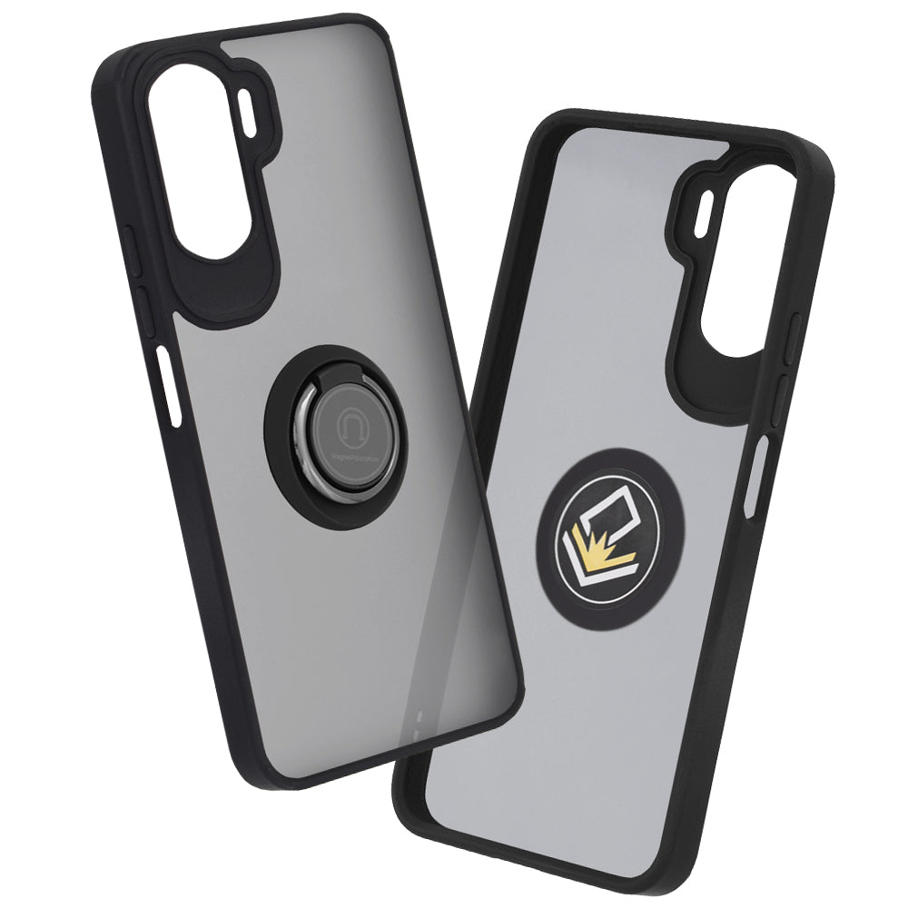 Hülle für Honor 90 Lite, Techsuit, Glinth, Schwarz