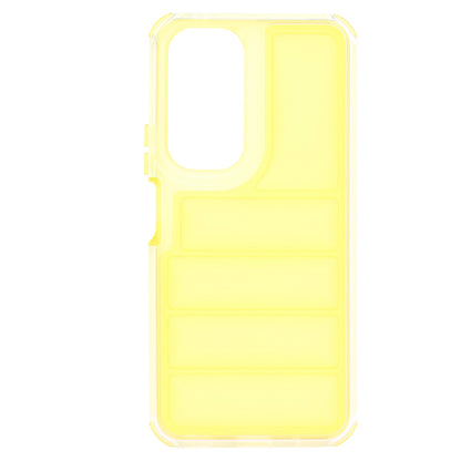 Hülle für Honor 90 Lite, Techsuit, Wave Shield, Gelb