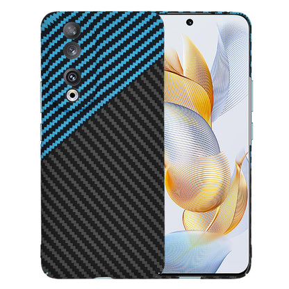 Hülle für Honor 90, Techsuit, Carbonite FiberShell, Schwarz Blau