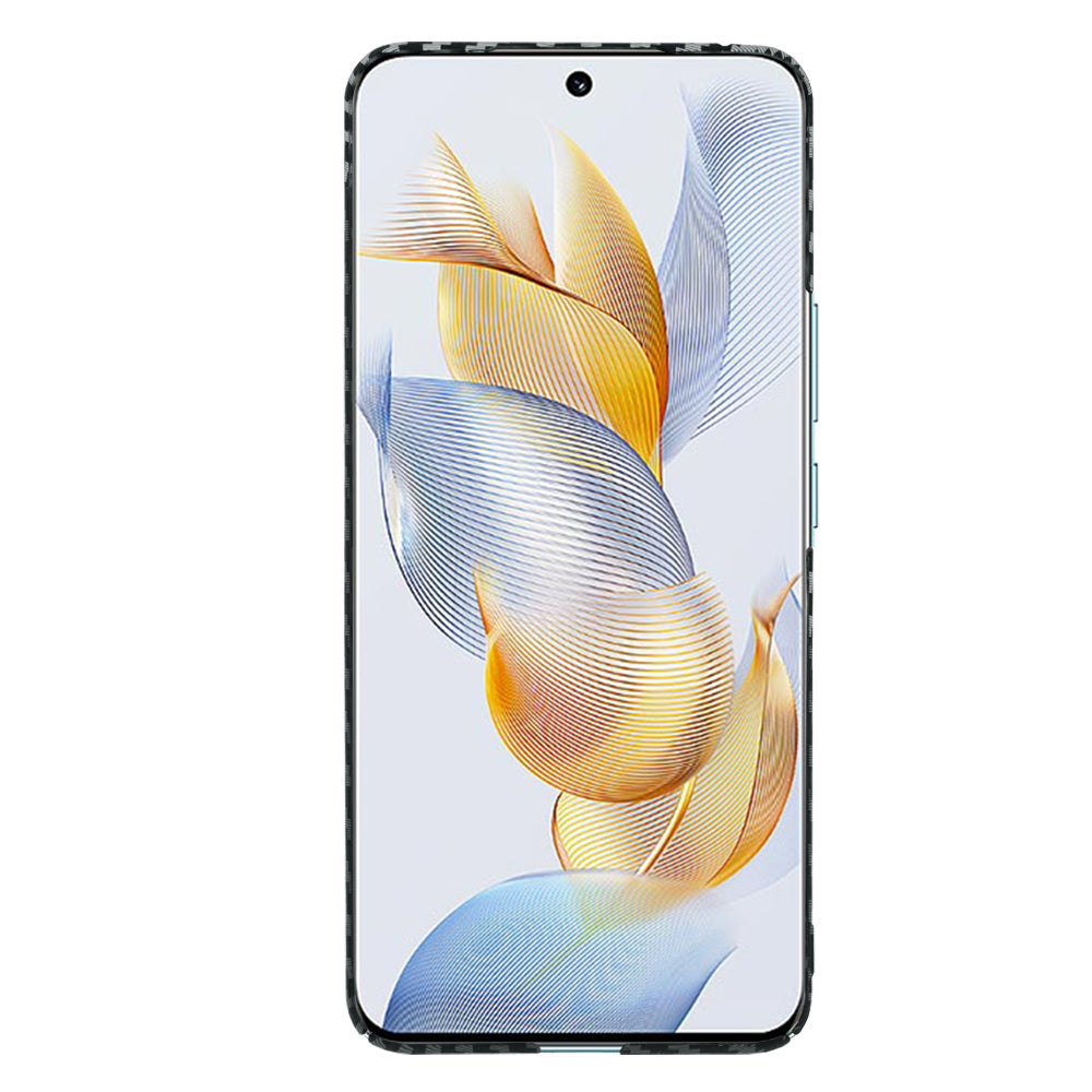 Hülle für Honor 90, Techsuit, Carbonite FiberShell, Schwarz Grau