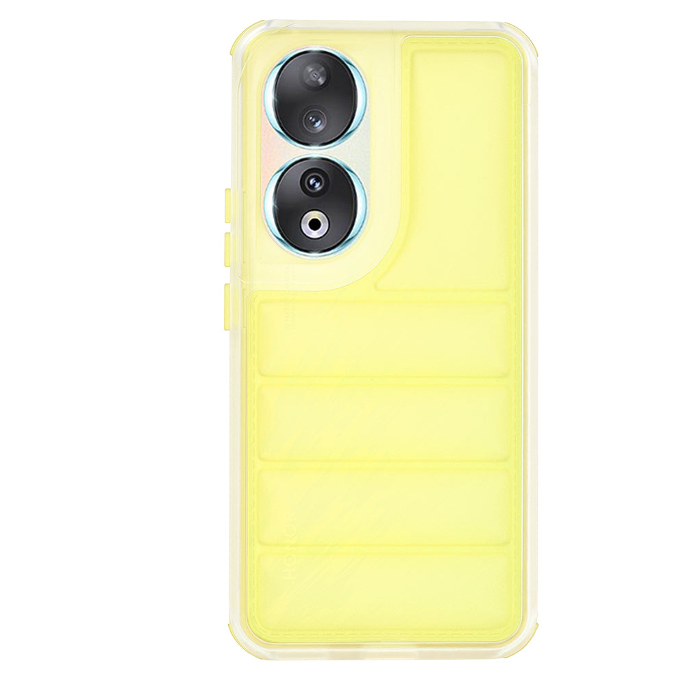 Hülle für Honor 90, Techsuit, Wave Shield, Gelb