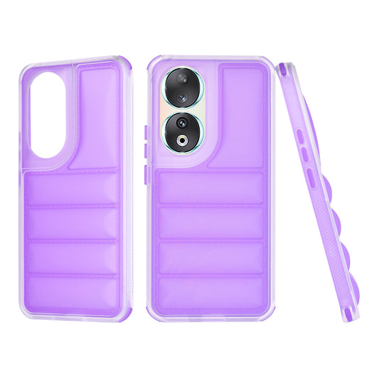 Hülle für Honor 90, Techsuit, Wave Shield, Lila