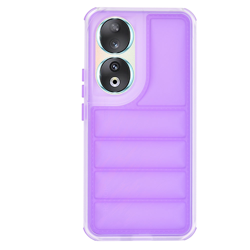 Hülle für Honor 90, Techsuit, Wave Shield, Lila