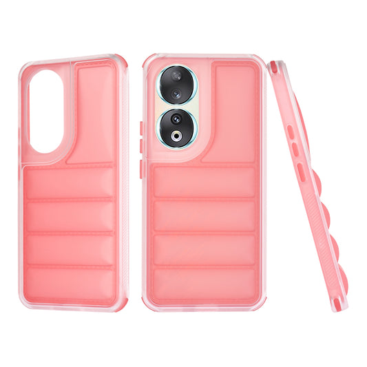 Hülle für Honor 90, Techsuit, Wave Shield, Rot