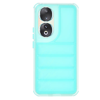 Hülle für Honor 90, Techsuit, Wave Shield, Türkis