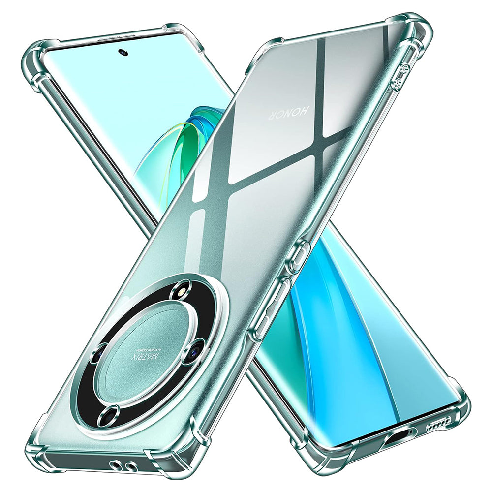 Hülle für Honor Magic5 Lite, Techsuit, stoßfest klar, transparent