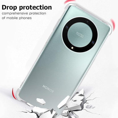 Hülle für Honor Magic5 Lite, Techsuit, stoßfest klar, transparent