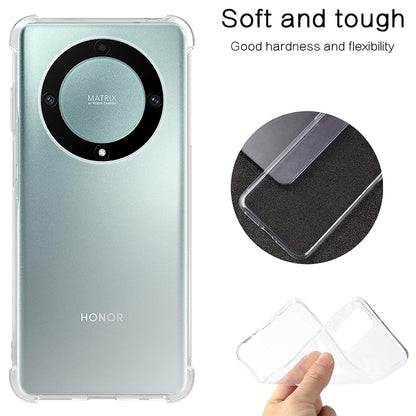 Hülle für Honor Magic5 Lite, Techsuit, stoßfest klar, transparent