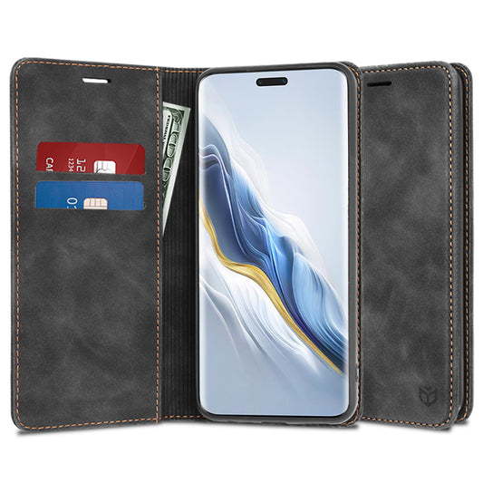 Hülle für Honor Magic6 Pro, Techsuit, Confy, Schwarz