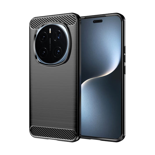Hülle für Honor Magic7 Pro, Techsuit, Carbon, Schwarz