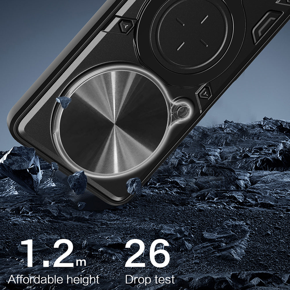 Hülle für Honor Magic8 Pro, Techsuit, CamGuard Pro, Rot