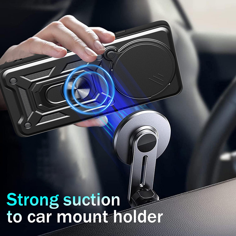 Hülle für Honor Magic8 Pro, Techsuit, CamShield, Roségold