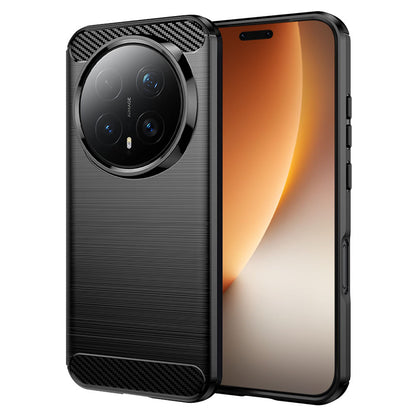 Hülle für Honor Magic8 Pro, Techsuit, Carbon, Schwarz