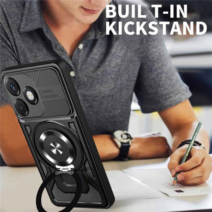 Case for Honor X5c Plus, Techsuit, RuggedCam, Blue