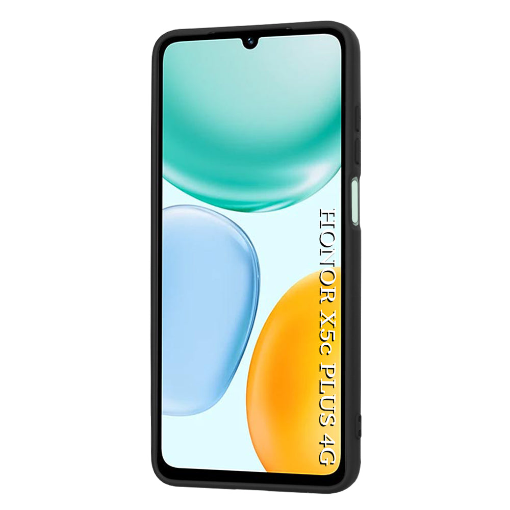 Hülle für Honor X5c Plus, Techsuit, SoftFlex, Schwarz