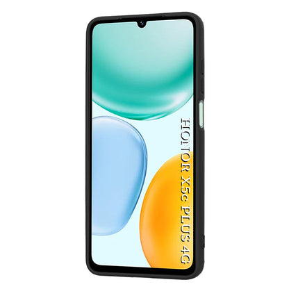 Hülle für Honor X5c Plus, Techsuit, SoftFlex, Schwarz