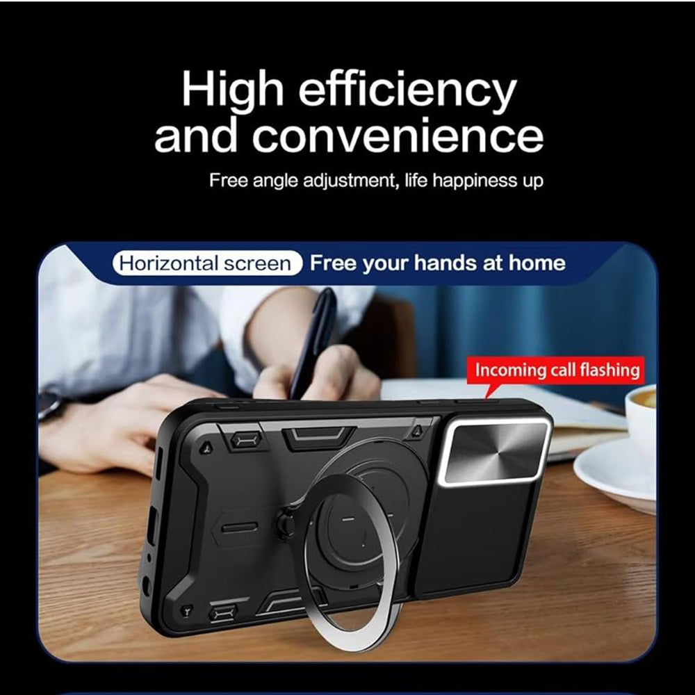 Hülle für Honor X7b 5G / 90 Smart / X7b 4G, Techsuit, CamGuard Pro, Schwarz