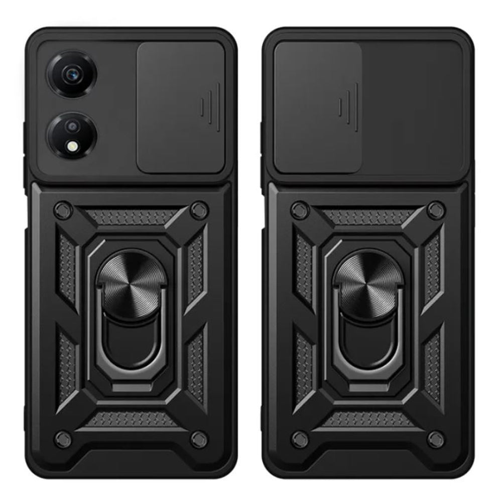 Hülle für Honor X7b 5G / 90 Smart / X7b 4G, Techsuit, CamShield, Schwarz
