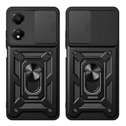 Hülle für Honor X7b 5G / 90 Smart / X7b 4G, Techsuit, CamShield, Schwarz