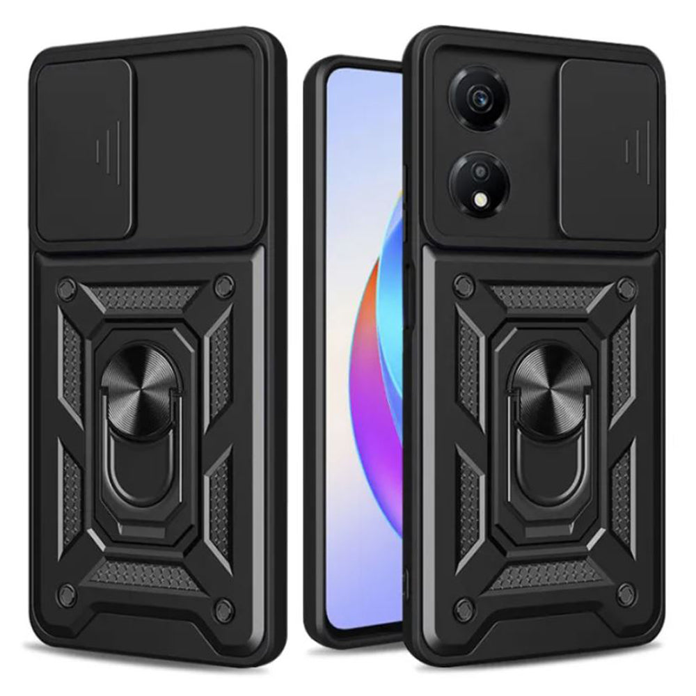 Hülle für Honor X7b 5G / 90 Smart / X7b 4G, Techsuit, CamShield, Schwarz