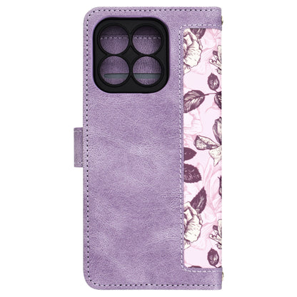 Hülle für Honor X8b, Techsuit, FlipCraft, Lila