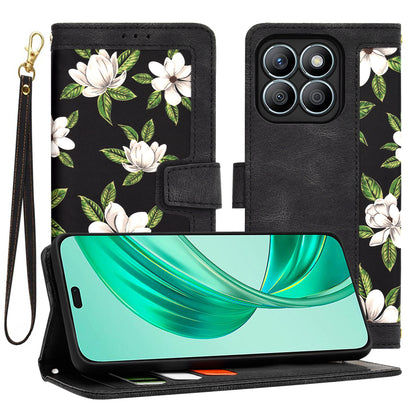 Hülle für Honor X8b, Techsuit, FlipCraft, Schwarz