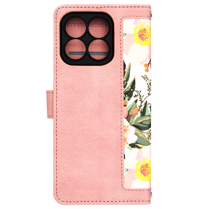 Hülle für Honor X8b, Techsuit, FlipCraft, Rosa