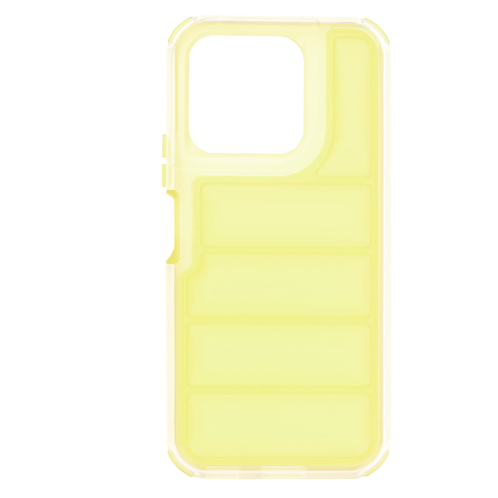 Hülle für Honor X8b, Techsuit, Wave Shield, Gelb