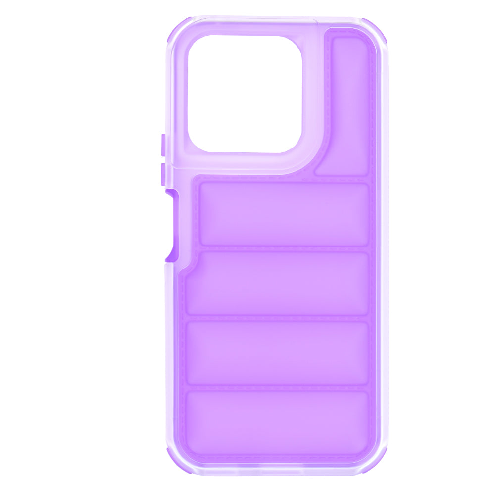 Hülle für Honor X8b, Techsuit, Wave Shield, Lila