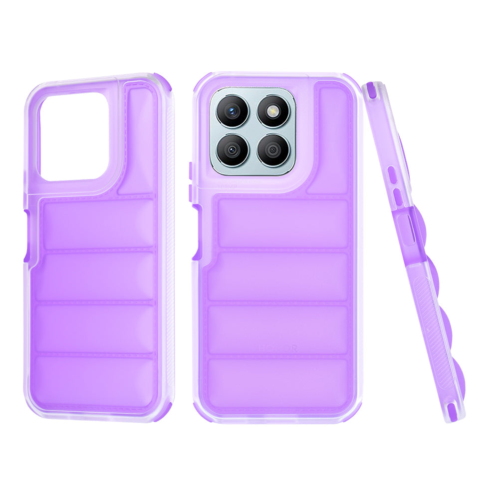Hülle für Honor X8b, Techsuit, Wave Shield, Lila