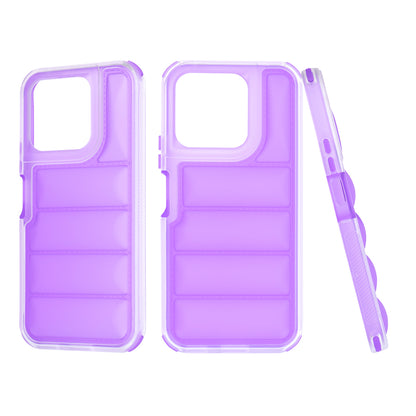 Hülle für Honor X8b, Techsuit, Wave Shield, Lila