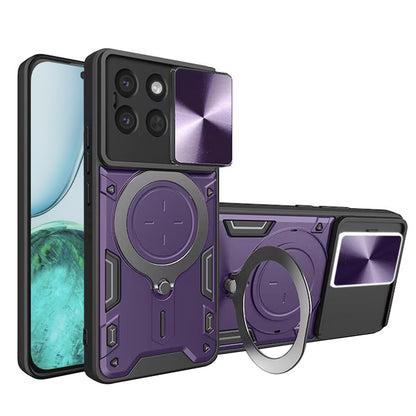 Hülle für Honor X8c, Techsuit, CamGuard Pro, Lila