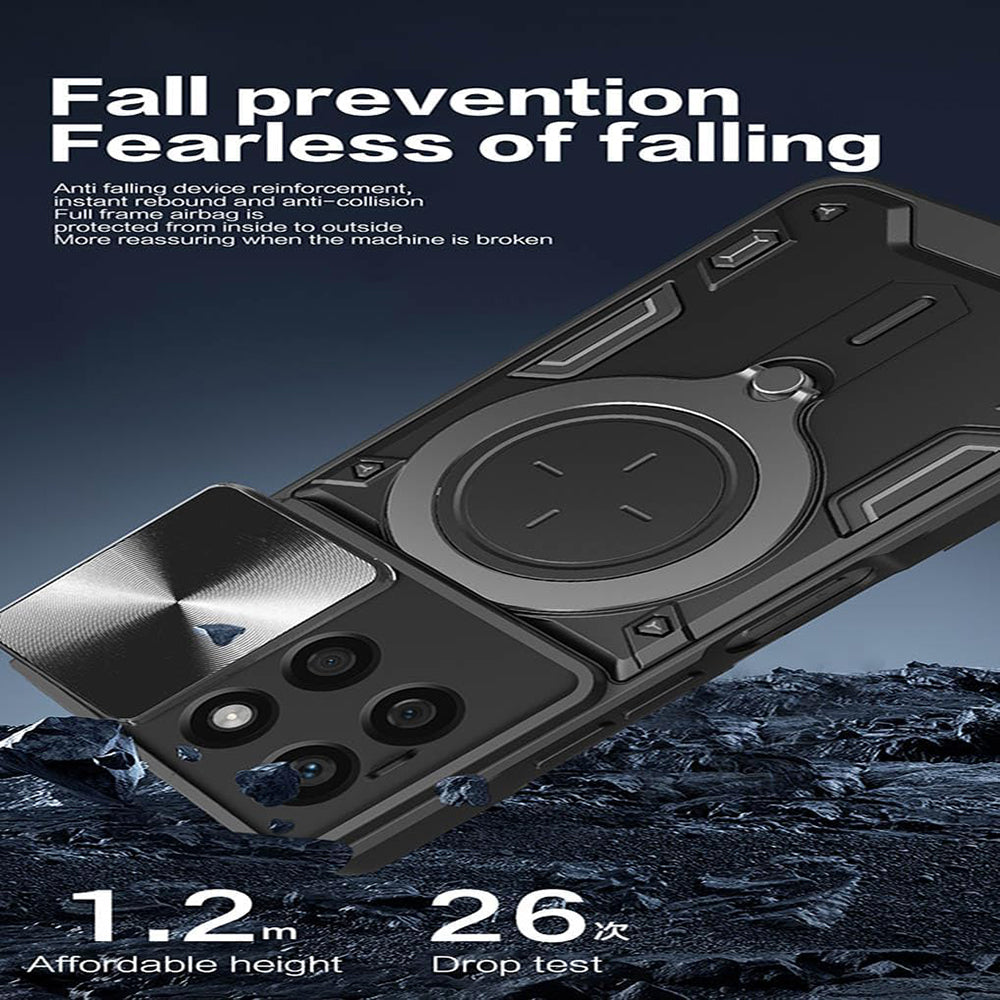 Hülle für Honor X8c, Techsuit, CamGuard Pro, Lila