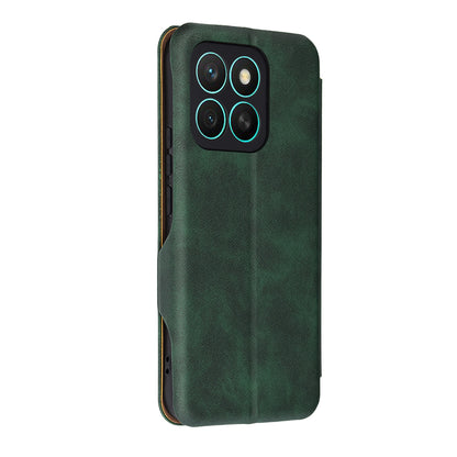 Hülle für Honor X8c, Techsuit, Safe Wallet Plus, Grün