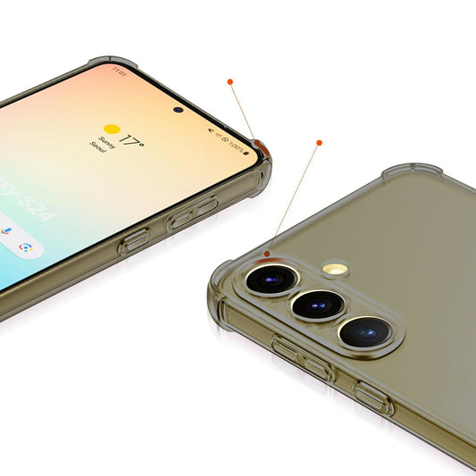 Hülle für Honor X8d, Techsuit, stoßfest klar, rauchfarben
