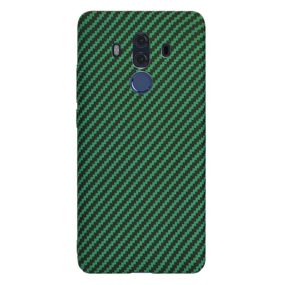 Hülle für Huawei Mate 10 Pro, Techsuit, Carbonite FiberShell, Grün