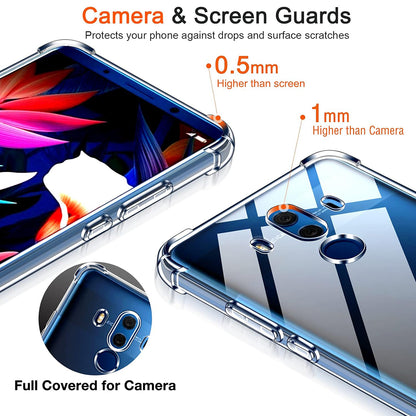 Hülle für Huawei Mate 10 Pro, Techsuit, stoßfest klar, transparent
