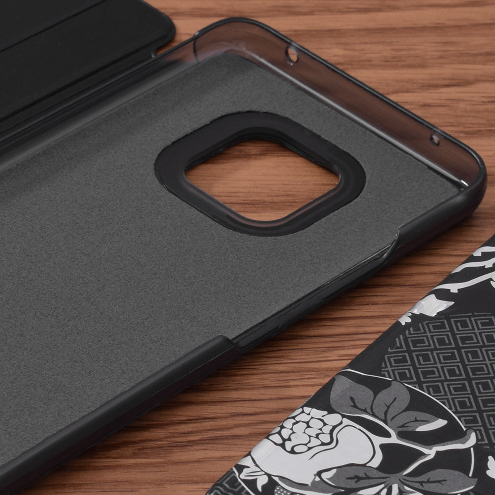 Hülle für Huawei Mate 20 Pro, Techsuit, eFold, Schwarz