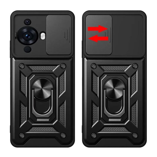 Hülle für Huawei nova 12s / nova 11, Techsuit, CamShield, Schwarz