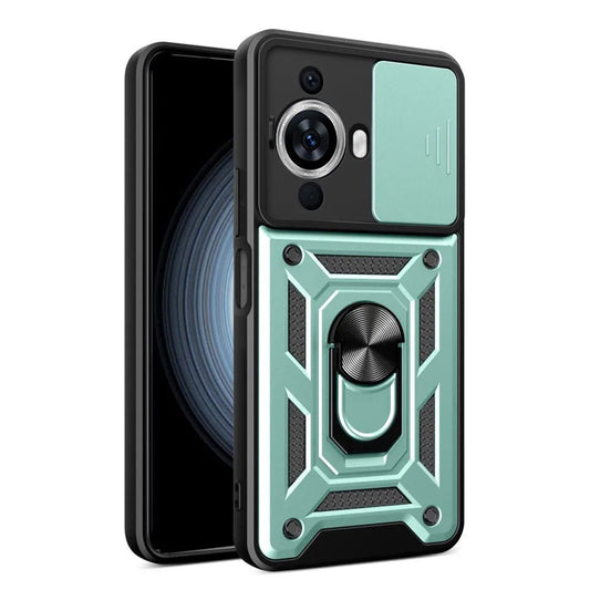 Hülle für Huawei nova 12s / nova 11, Techsuit, CamShield, Grün