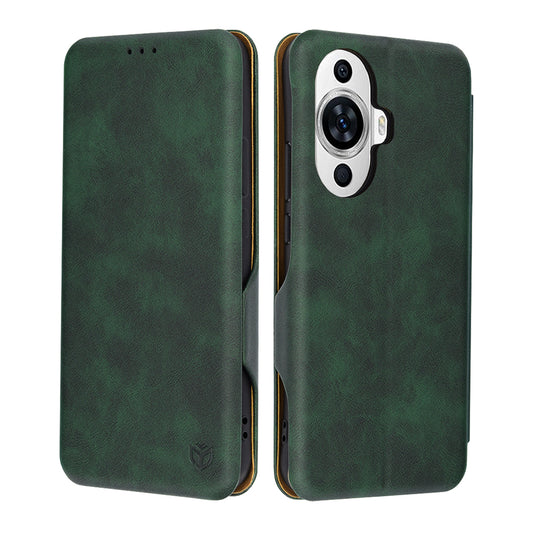 Hülle für Huawei nova 12s / nova 11, Techsuit, Safe Wallet Plus, Grün