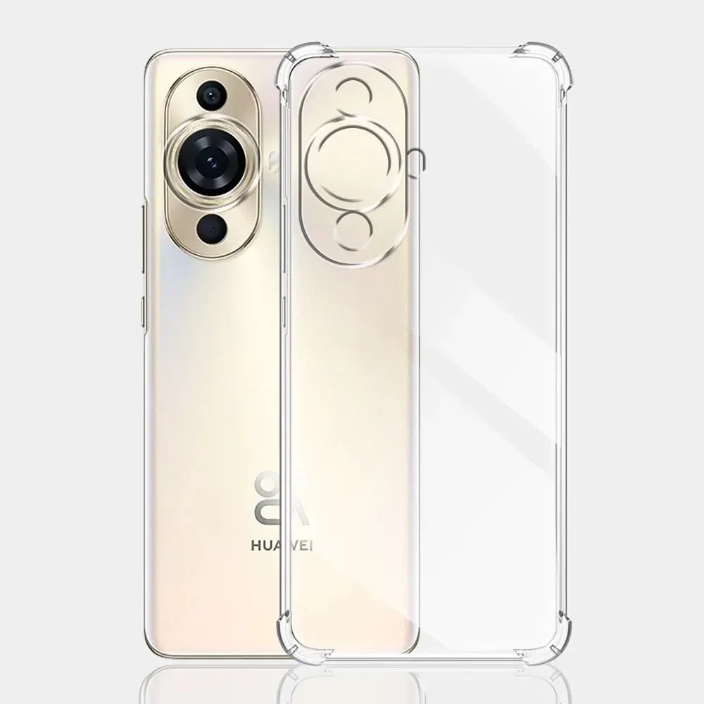 Hülle für Huawei nova 12s / nova 11, Techsuit, stoßfest klar, transparent