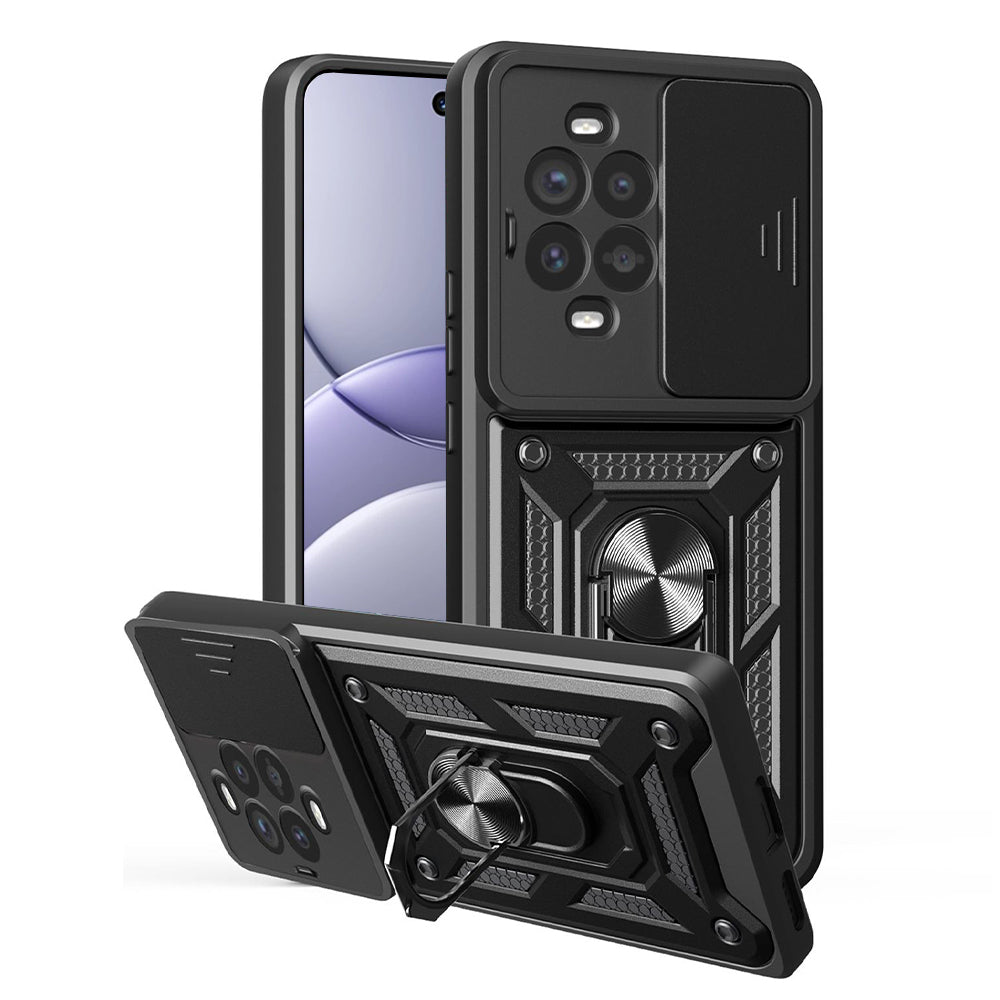 Hülle für Huawei nova 13 Pro, Techsuit, CamShield, Schwarz
