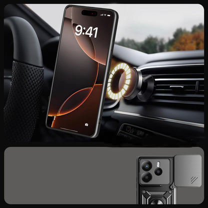 Hülle für Huawei nova 13 Pro, Techsuit, CamShield, Schwarz