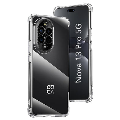 Hülle für Huawei nova 13 Pro, Techsuit, stoßfest klar, transparent