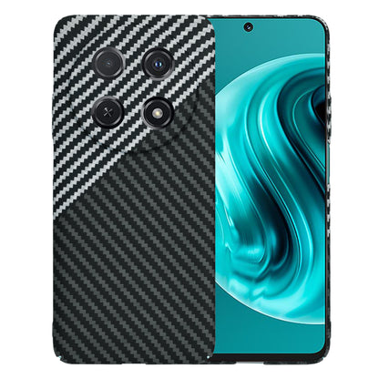 Hülle für Huawei nova 13i / nova 12i, Techsuit, Carbonite FiberShell, Schwarz Grau