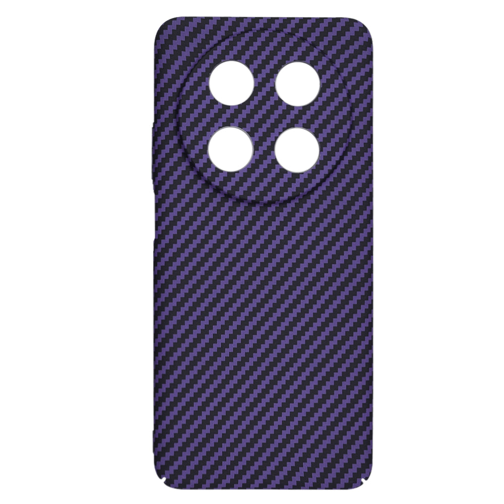 Hülle für Huawei nova 13i / nova 12i, Techsuit, Carbonite FiberShell, Lila