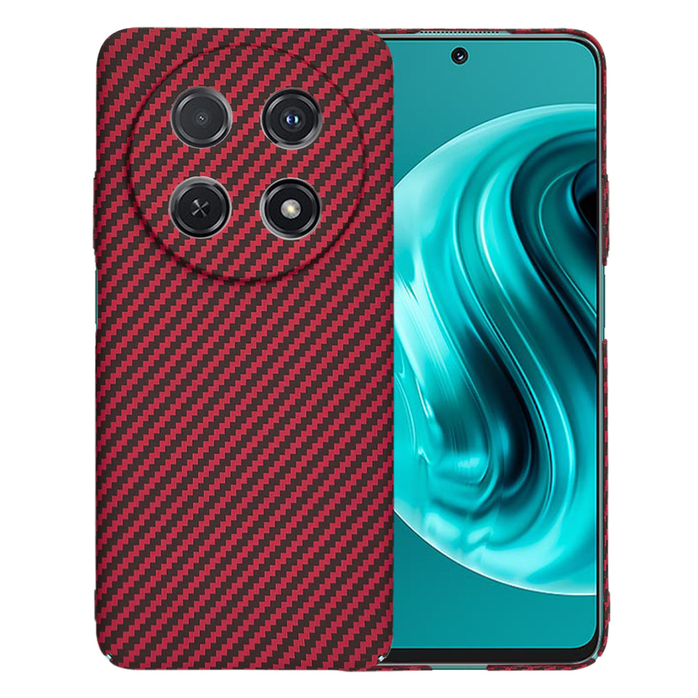 Hülle für Huawei nova 13i / nova 12i, Techsuit, Carbonite FiberShell, Rot
